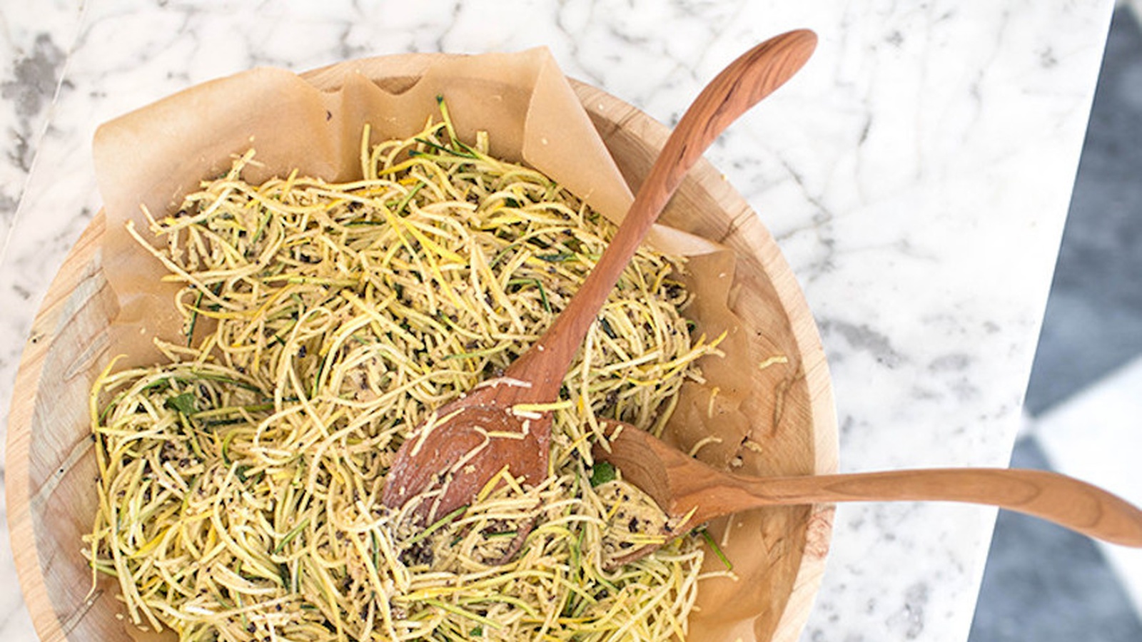 Spring Zing Zucchini Salad