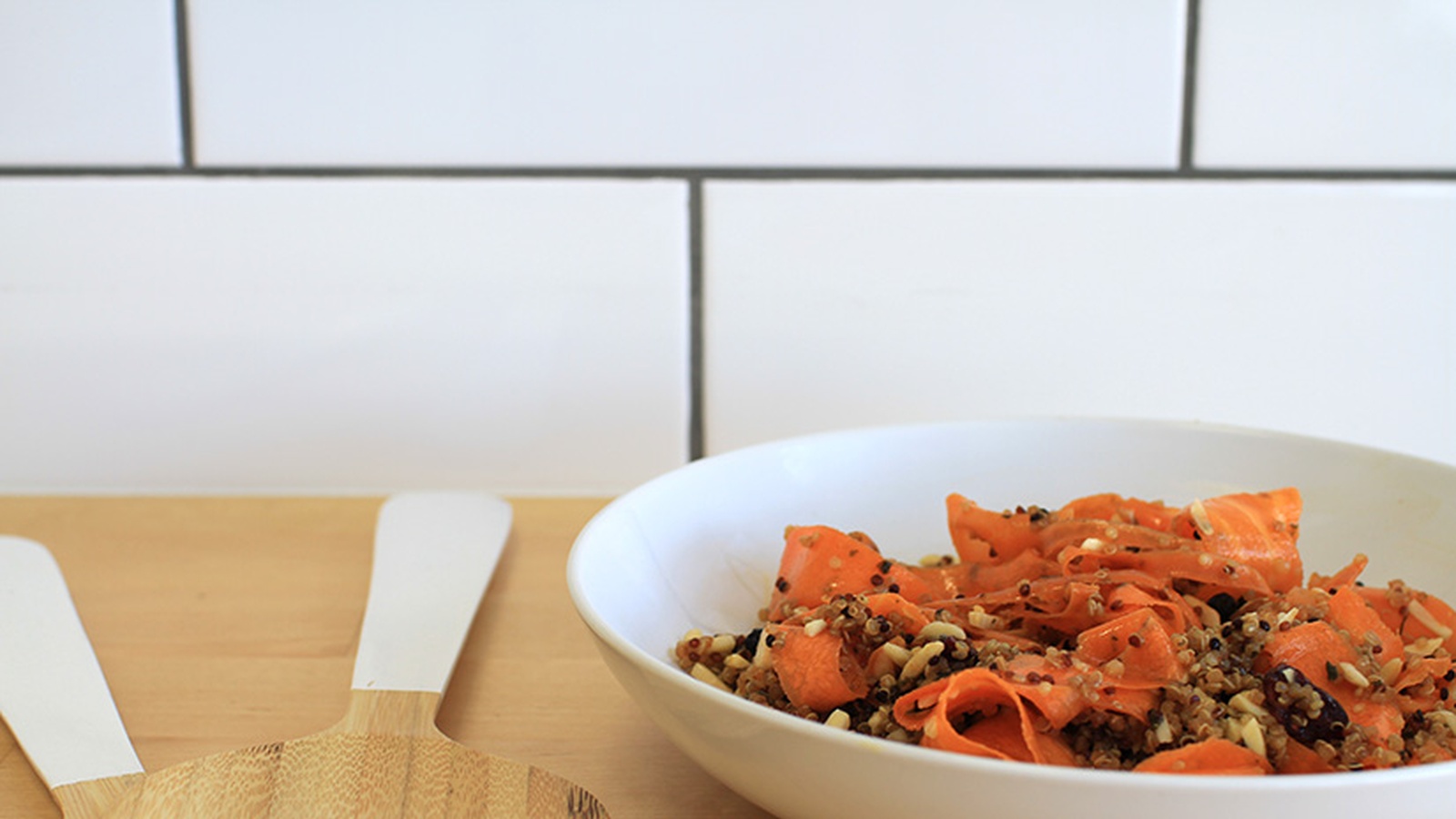 Spiced Quinoa & Carrot Salad (Recipe)