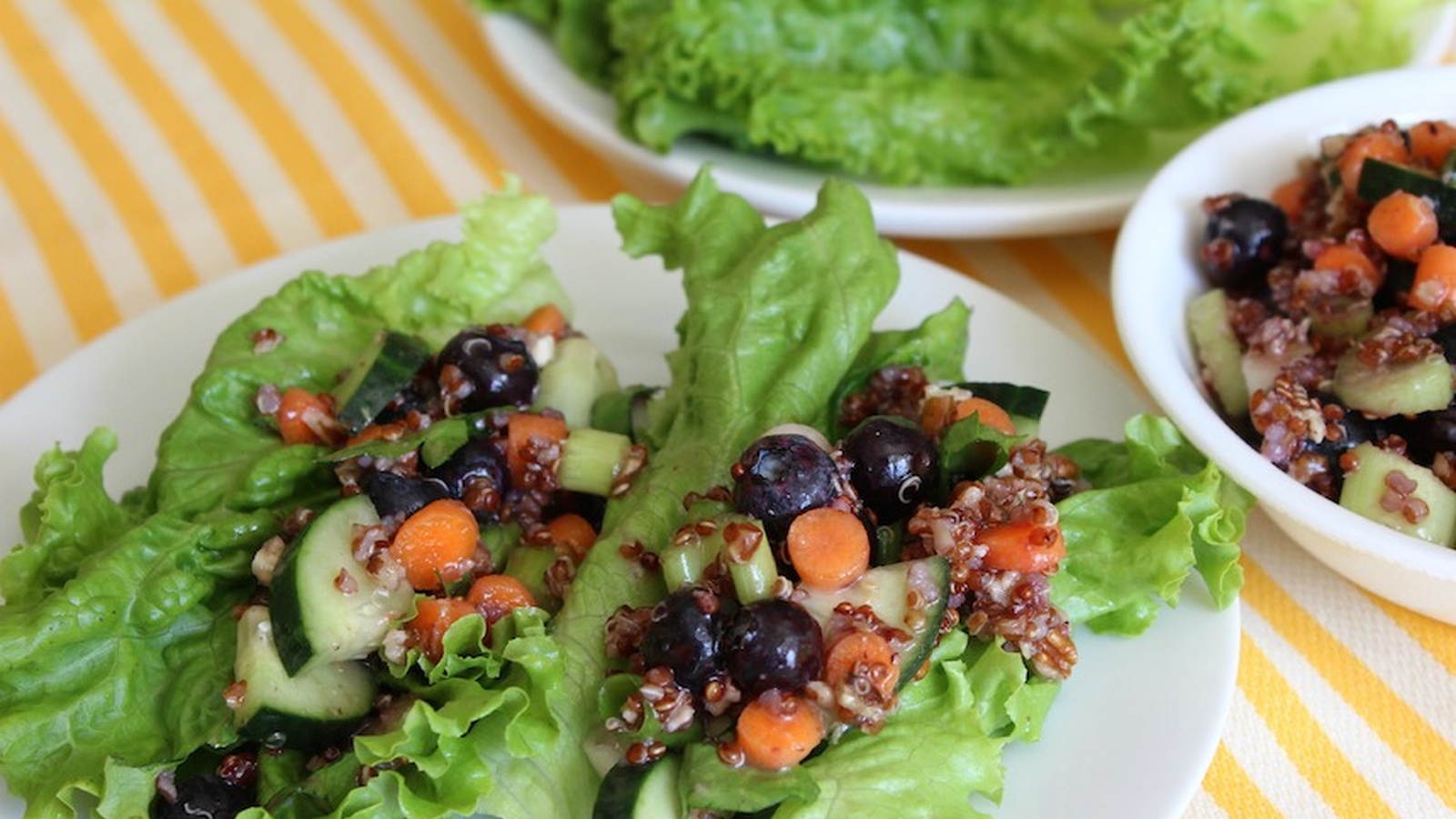 Blueberry Lettuce Wraps