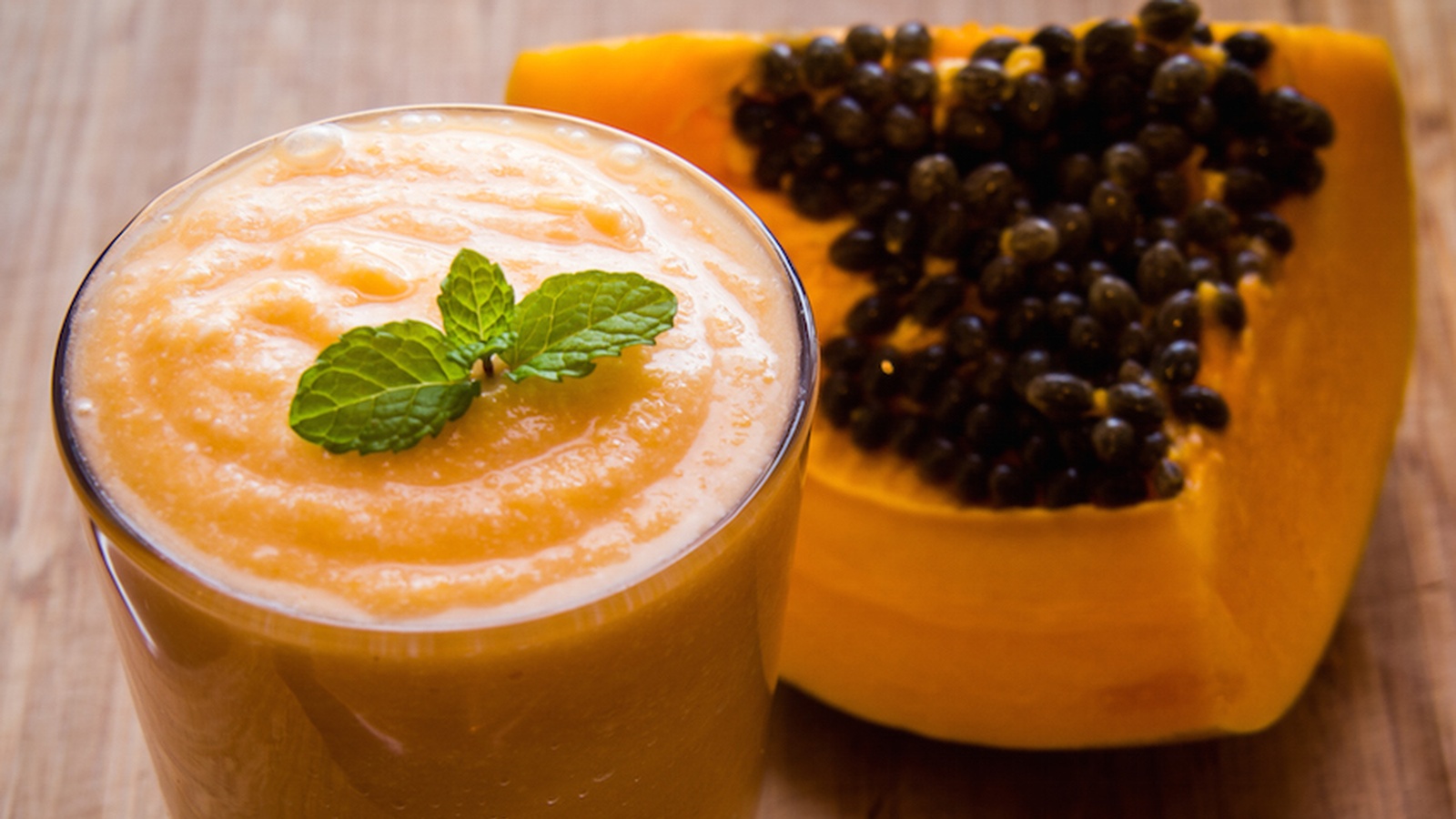 Coconut Papaya Smoothie