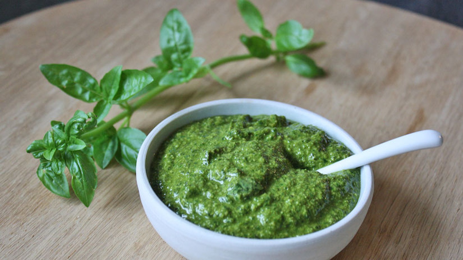 Dairy Free Basil Pesto (Recipe)