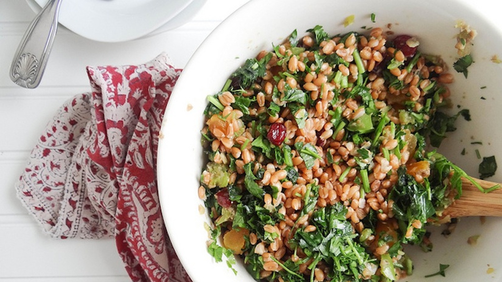 Winter Spelt Berry Salad (Recipe)