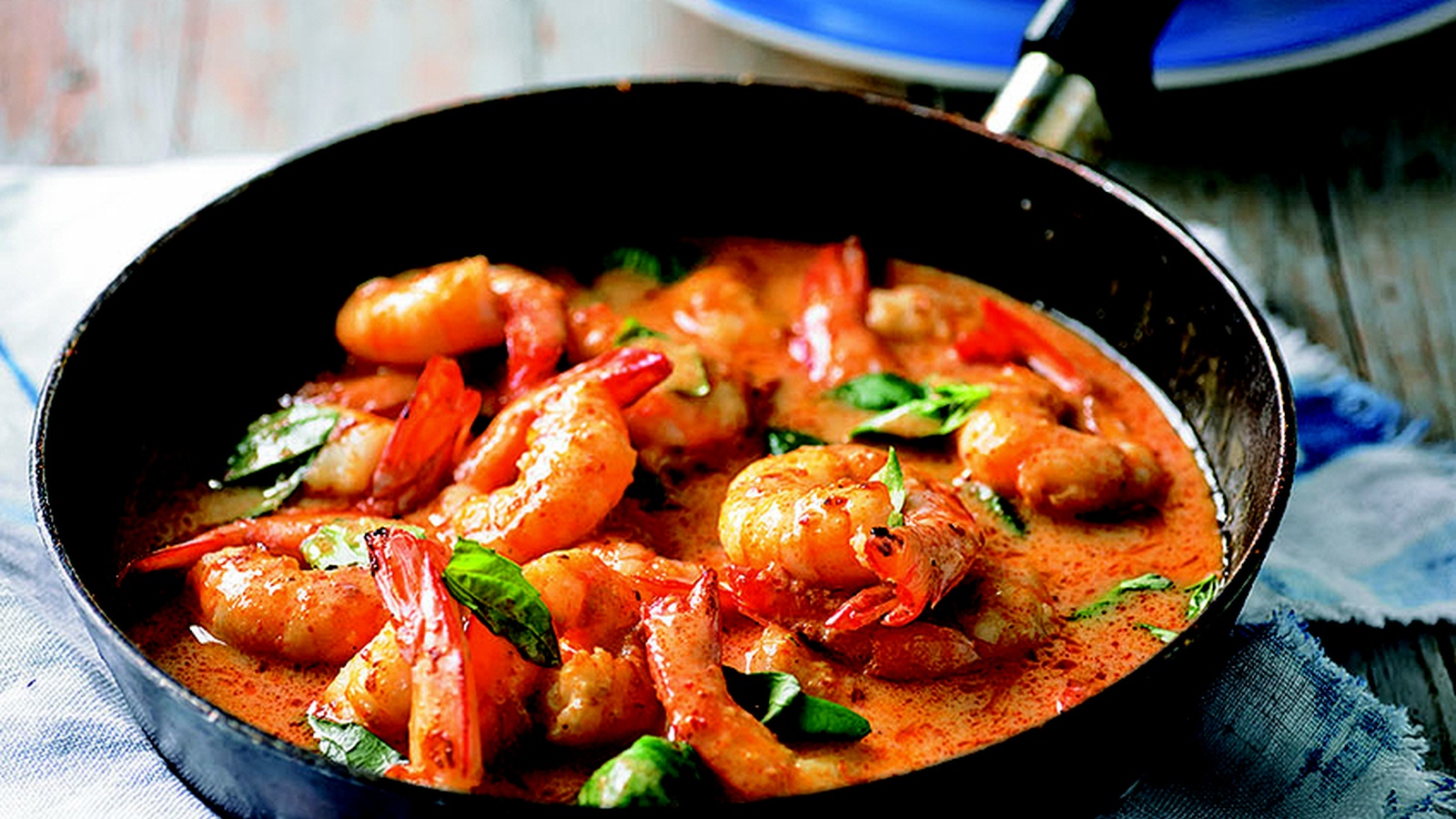 Red Prawn Stir Fry