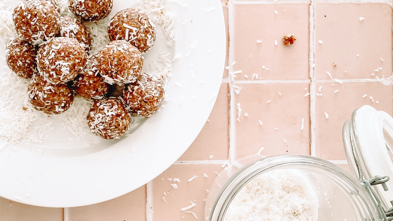 Coconut Salted Caramel Bliss Balls