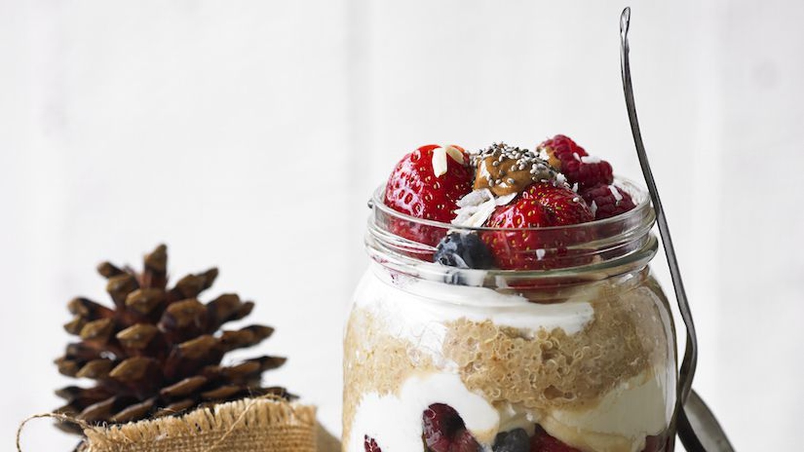 Layered Quinoa Trifle (Christmas Recipe)