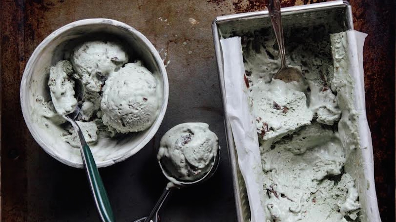 Mint Chocolate Chunk Ice Cream