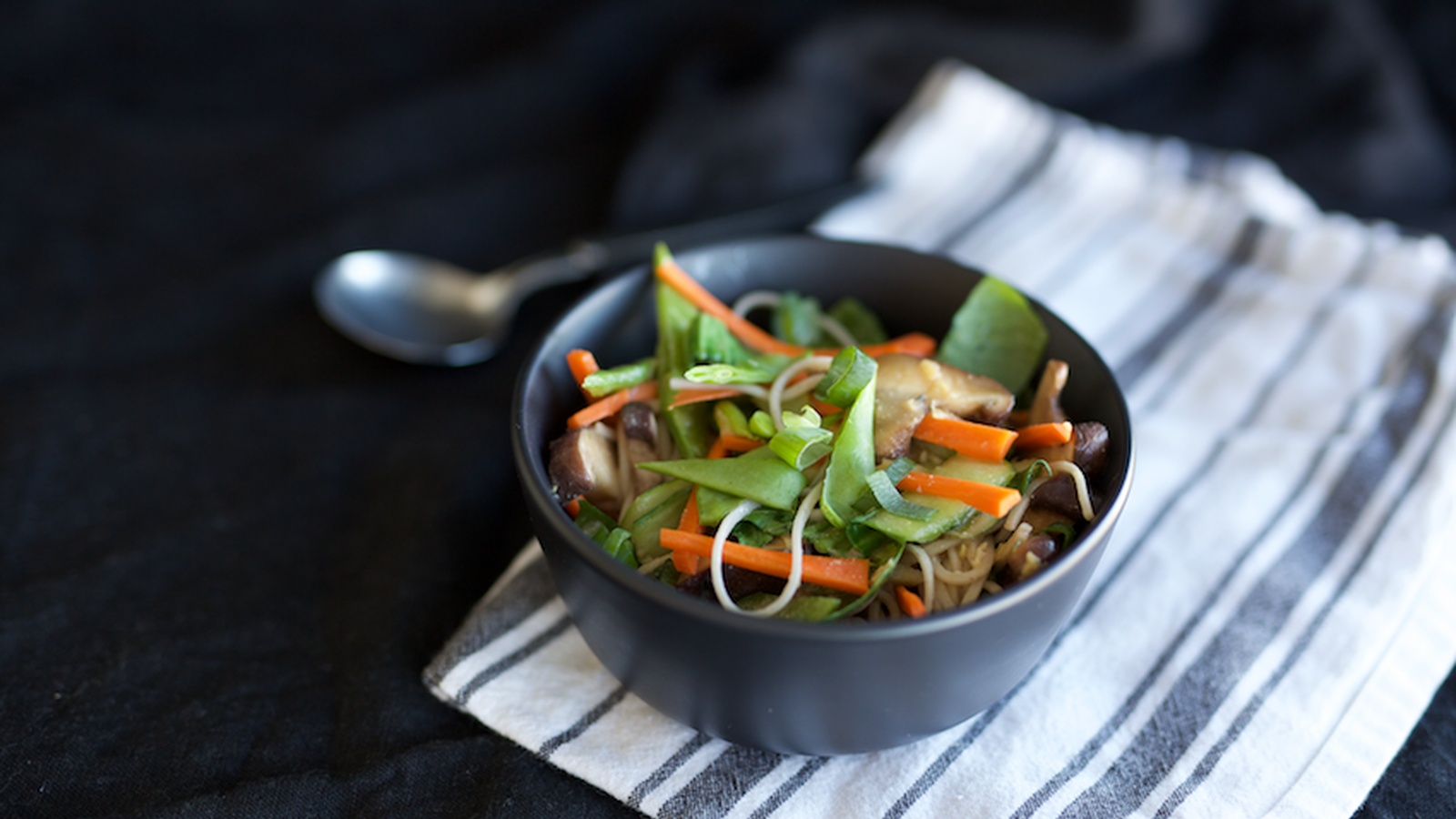 Ginger Miso Soba Noodle Abundance Bowl