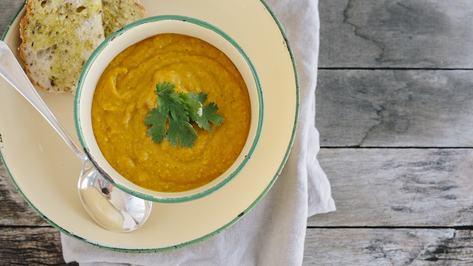 Creamy Ayurvedic Butternut Soup