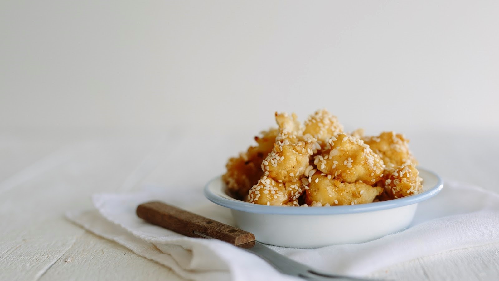 Sticky Sesame Cauliflower