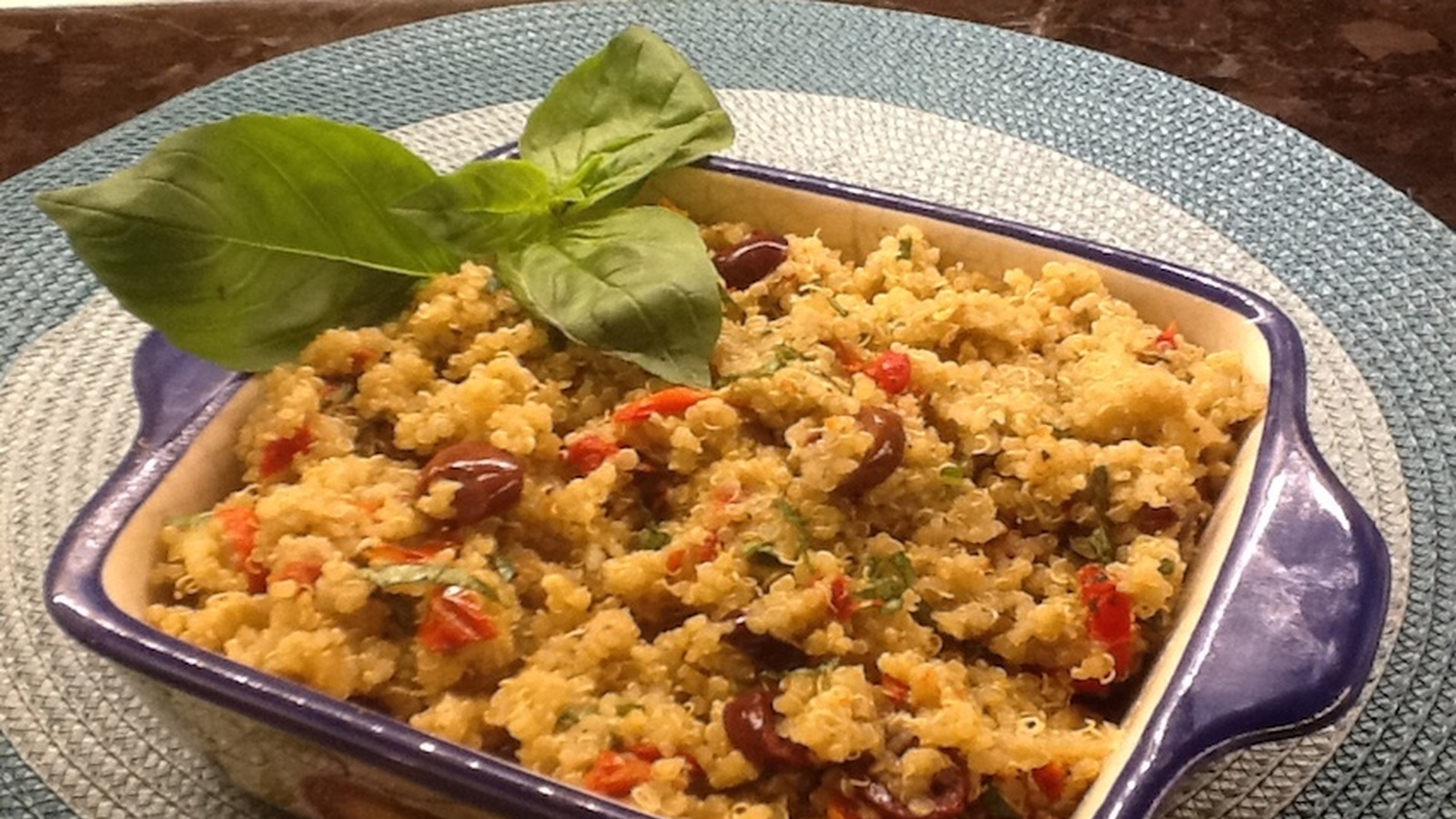 Mediterranean Quinoa Pilaf