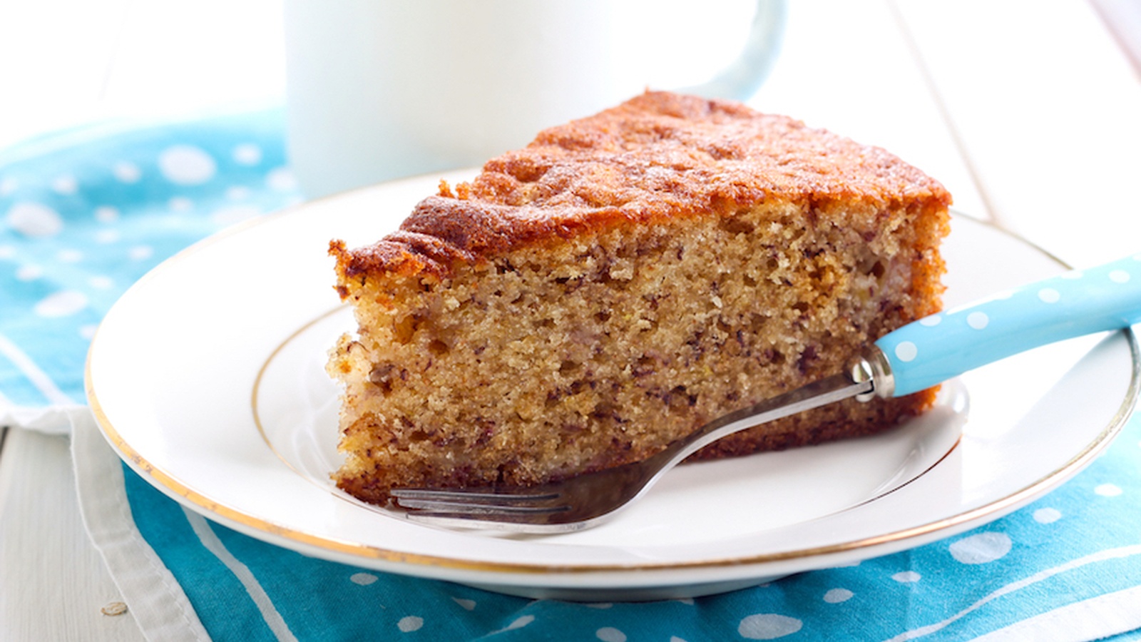 Turmeric Spiced Banana Cake