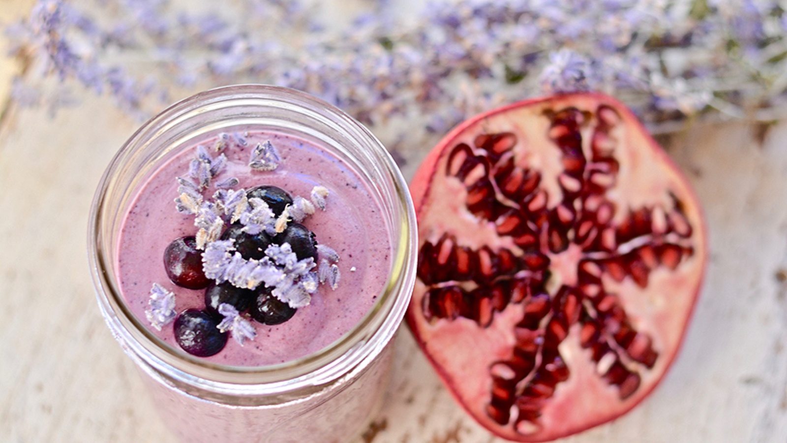 Antioxidant Blueberry Smoothie