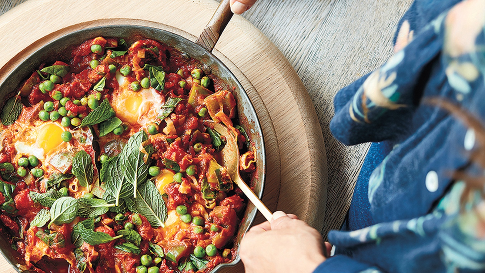 Greened Up Shakshuka