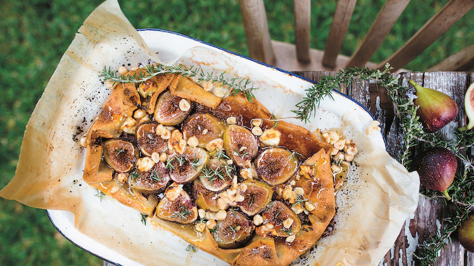 Fig, Hazelnut and Goat’s Cheese Tart