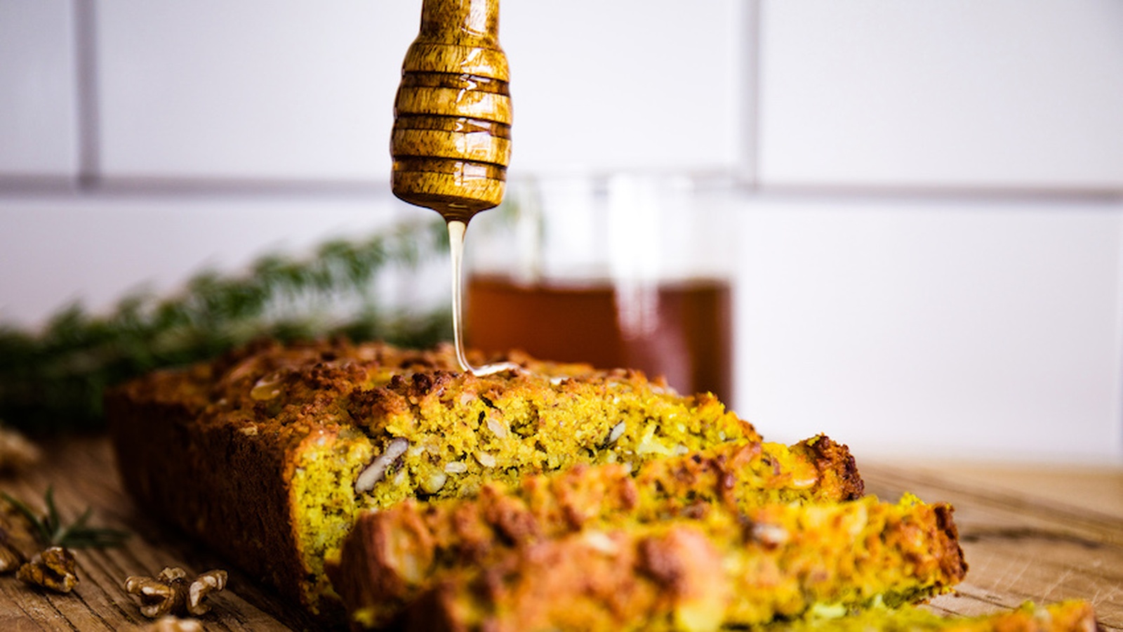 Gluten-Free Turmeric Seeded Loaf