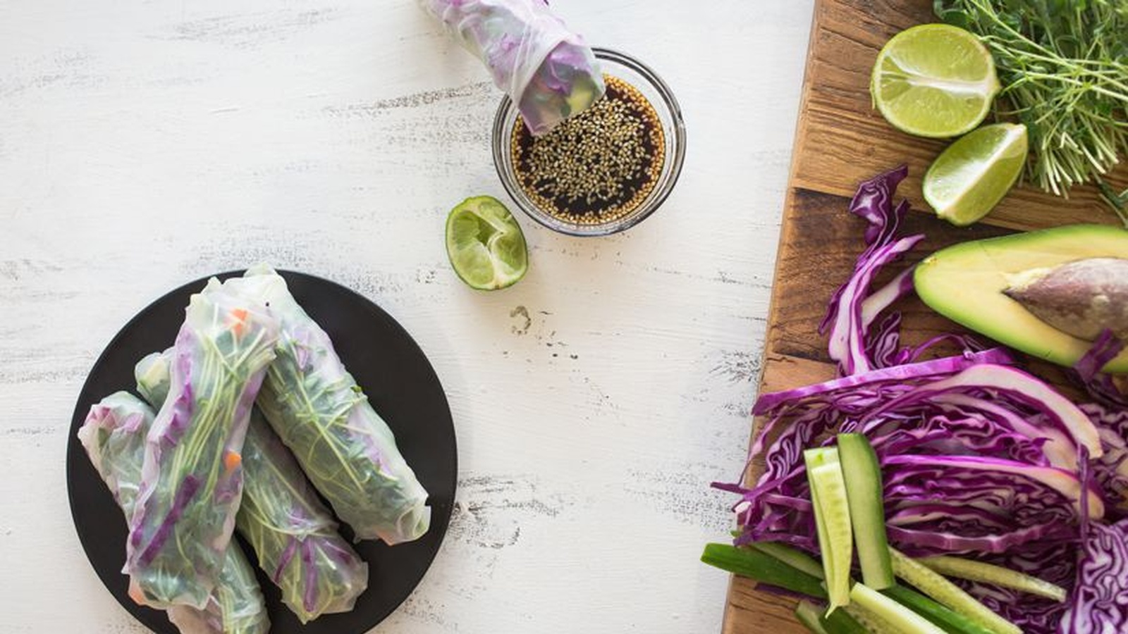 Rice Paper Rolls (Recipe)