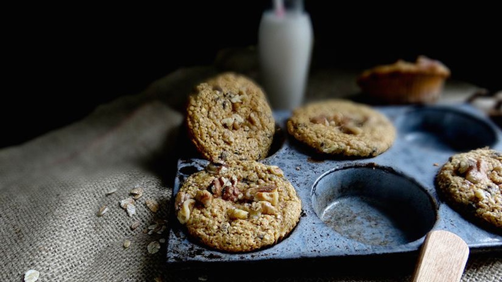 Chunky Monkey Muffins (Gluten-Free Recipe)