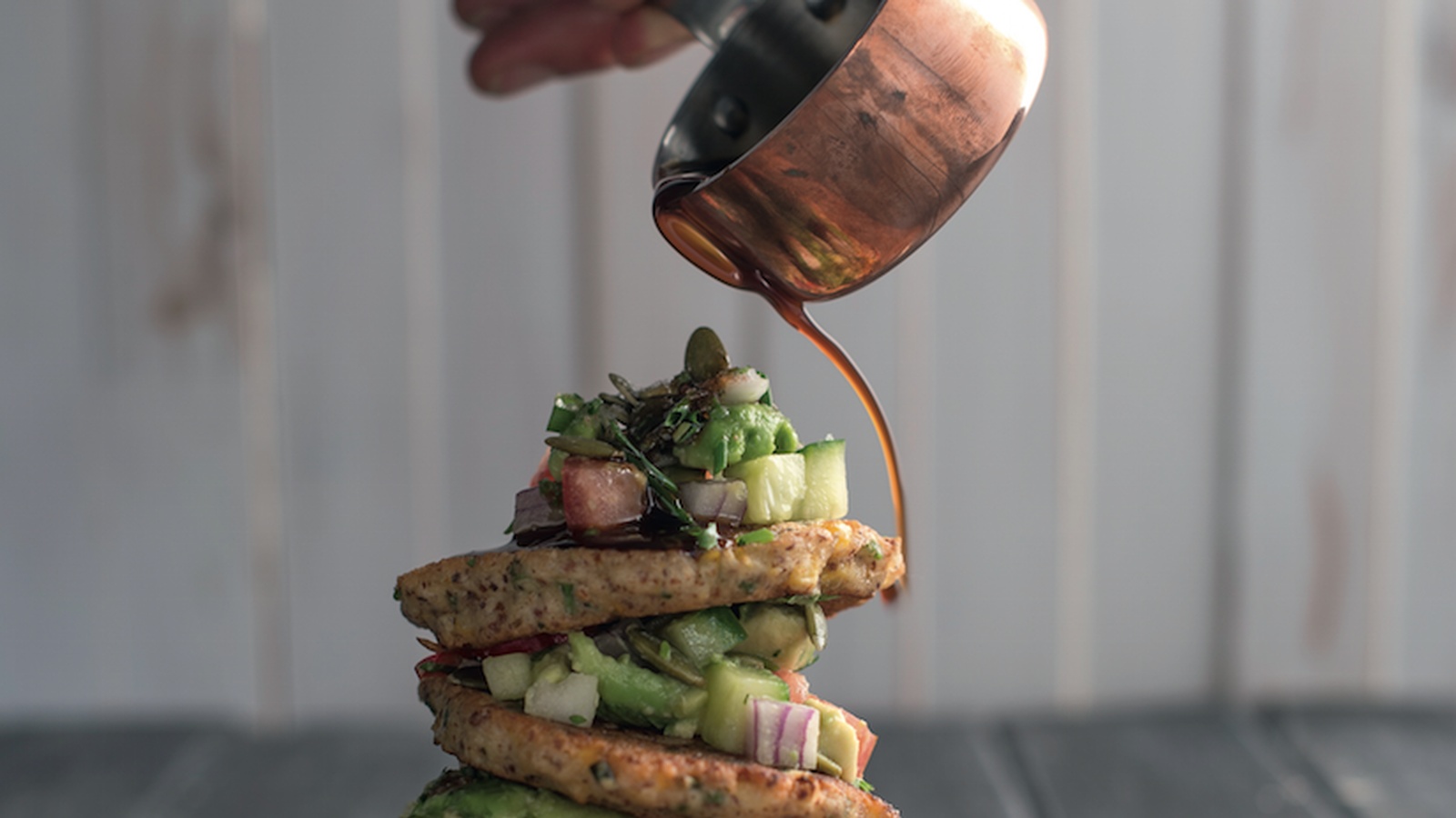 Corn Fritters With Avocado Salsa (Recipe)