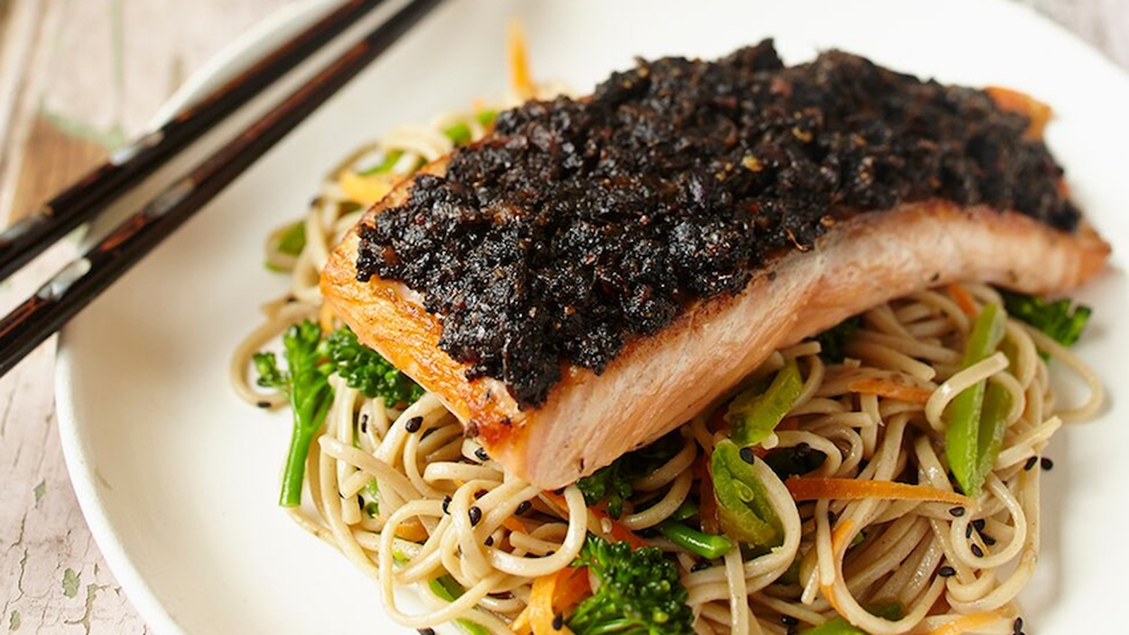 Nori-Crusted Salmon