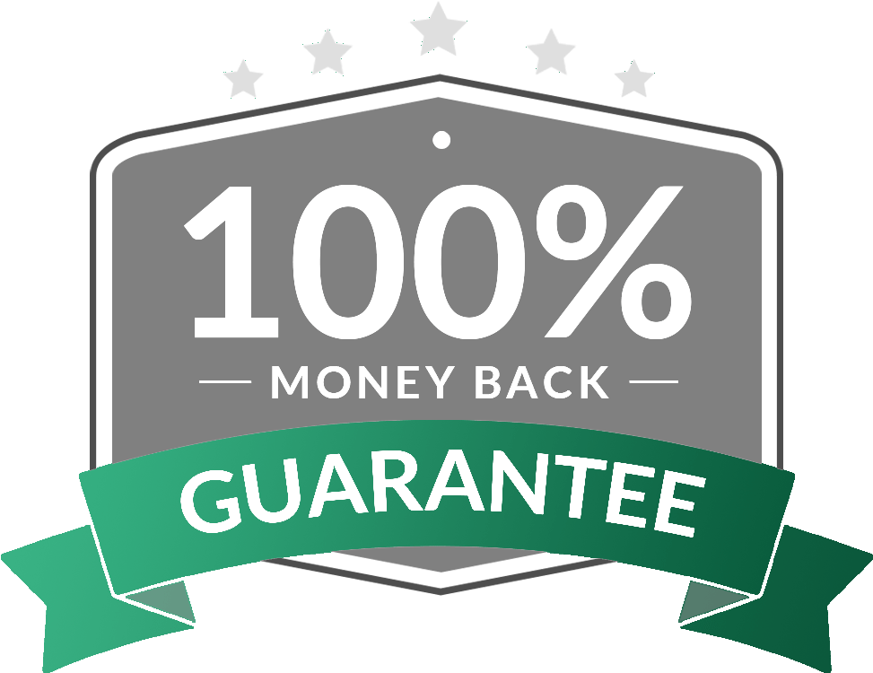 100% Money Back Guarantee