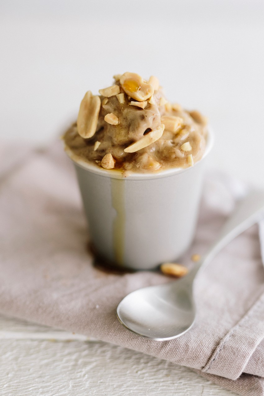 Peanut Butter Banana Nice Cream